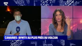 Canaries: BFMTV au plus près du volcan - 21/09