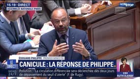Édouard Philippe: "Nous devons nous adapter, adapter notre société" face à la canicule