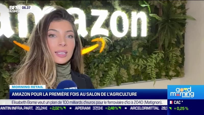 Amazon pour la première fois au Salon de l'Agriculture.