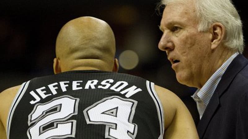 Richard Jefferson et Gregg Popovich