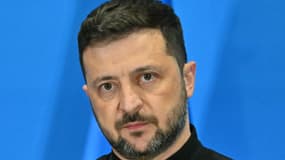 Le président ukrainien Volodymyr Zelensky, à Rome, le 10 juillet 2025.
