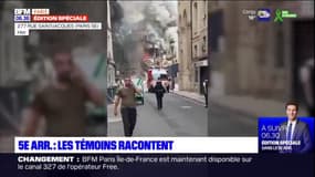Explosion à Paris: les témoins racontent