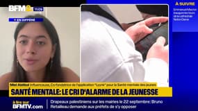Santé mentale chez les jeunes et réseaux sociaux: "aucun jeune n'apprend à bien les utiliser", estime l'influenceuse Miel Abitbol