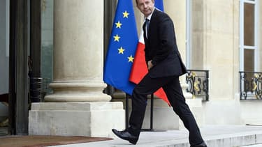 Jean-Jacques Urvoas à l'Elysée, le 31 octobre 2013.