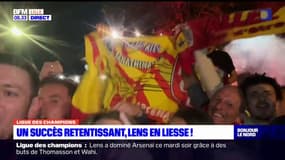 "Les larmes aux yeux": la réaction des supporters lensois après l'énorme exploit des Sang et Or