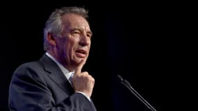 François Bayrou lors de l'université de rentrée du Modem, le 25 septembre 2016.