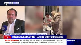 Christophe Leroy "n'a pas organisé des réceptions, (...) ses prestations ont été faites dans des domiciles dans un cadre de club", selon son avocat