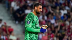 Gianluigi Donnarumma lors du match Lille-PSG (1-3, L1), le 1er septembre 2024