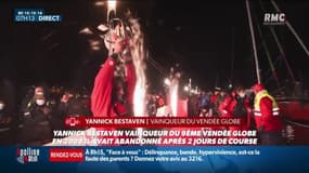 "Je rêve de partager cette victoire avec ma famille": les premiers mots de Yannick Bestaven, vainqueur du Vendée Globe