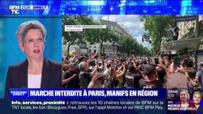 Marche interdite à Paris, manifs en région - 08/07