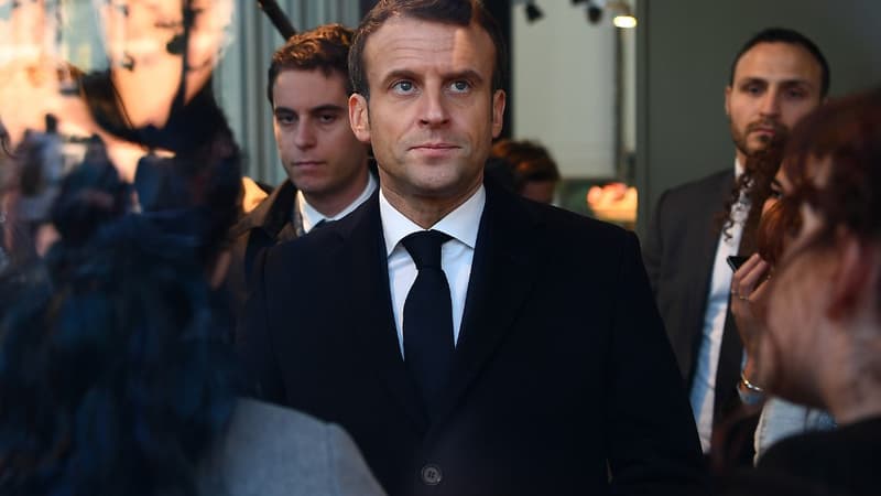Emmanuel Macron à Amiens le 21 novembre dernier.