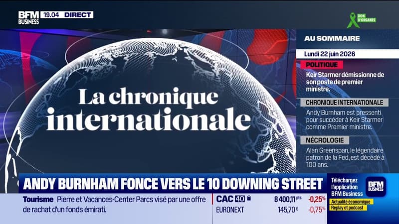 Royaume-Uni : Andy Burnham, le favori pour succéder à Starmer ?
