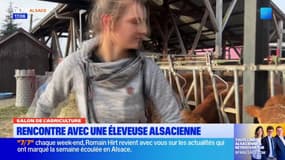 Salon de l'agriculture: rencontre avec une éleveuse alsacienne