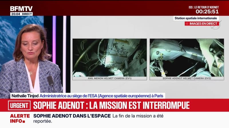 Sophie Adenot: la mission "ne se passe pas tout à fait comme prévu", la fin est reportée