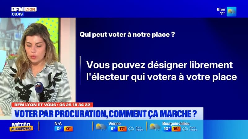 BFM Lyon et Vous: les règles du vote par procuration