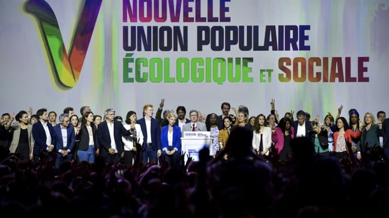Législatives: la Nouvelle union populaire écologique et sociale en tête du premier tour, selon un sondage