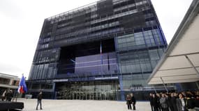 L'Hôtel de Ville de Montpellier, lors de son inauguration en novembre 2011.