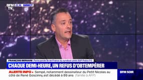 François Bersani (Unité SGP Police FO) sur le refus d'obtempérer à Paris: "Il n'y a jamais eu de contact tactique"