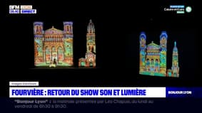 Lyon: retour du spectacle de son et lumière sur la façade de la Basilique de Fourvière