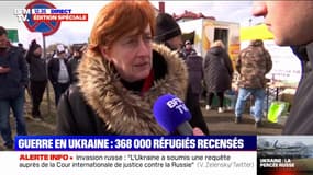 "Faites quelque chose M. Macron": cette Française est venue jusqu'à la frontière polonaise pour chercher son fils bloqué en Ukraine