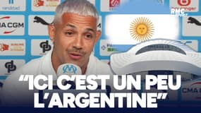 OM : "Ici c'est un peu l'Argentine", Medina compare l'ambiance du Vélodrome à celle de son pays 