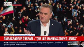"Ça fait assez longtemps que l'Iran a décidé qu'il avait l'intention d'exterminer l'État d'Israël", déclare Joshua Zarka, ambassadeur d'Israël en France