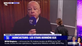 Mobilisation des agriculteurs: le chef étoilé Thierry Marx (président de l'Union des métiers et industries de l'hôtellerie) affirme "soutenir" le mouvement, malgré une possible perturbation de son activité