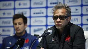 Le sélectionneur du XV de France Fabien Galthié le 12 juillet 2024