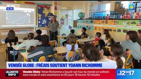 Vendée Globe: Fréjus soutient Yoann Richomme