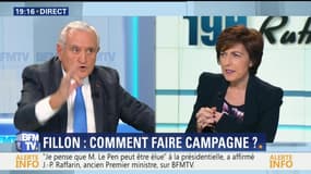 "François Fillon est allé demander l'union à Nicolas Sarkozy lors de leur rencontre", Jean-Pierre Raffarin