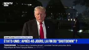 "Shutdown" aux États-Unis : "Il semble que nous approchons de la fin de la paralysie" déclare Donald Trump après un accord au Sénat