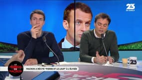 Macron récite Pierre et le loup à l’Elysée : "C’est le roi soleil à Versailles qui amuse sa cour"