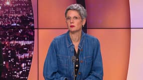 Sandrine Rousseau, le 13 octobre 2022 sur le plateau de BFMTV.