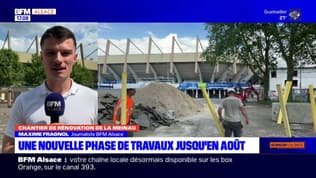 Strasbourg: une nouvelle phase de travaux de rénovation du stade de la Meinau