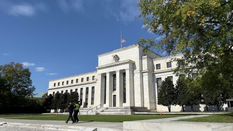 Le bâtiment de la Fed à Washington le 22 octobre 2021