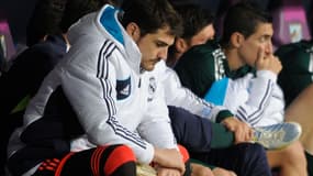 Iker Casillas sur le banc à Malaga