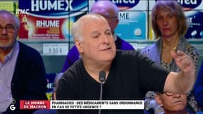 Des médicaments sans ordonnance en cas de petite urgence : "Les pharmaciens sont des commerçants, il ne faut pas l'oublier.  Mais, si ce n'est pas remboursé, je ne vois pas pourquoi les médecins s'en mêlent !" @etienneliebig #GGRMC 