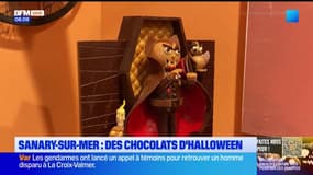 Sanary-sur-Mer: des chocolats spécialement créés pour Halloween