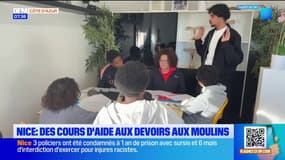 Nice : des cours d'aide aux devoirs organisés dans le quartier des Moulins