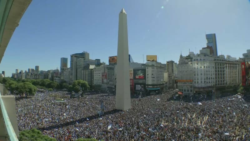 LIVE - L'Argentine championne du monde: l'effervescence à Buenos Aires pour le retour des joueurs