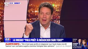 Geoffroy Roux de Bézieux (MEDEF) : "Si tu me dis, les patrons ont besoin d'augmenter les salaires, ils l'ont fait"