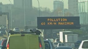Le périphérique parisien limité à 60km/h au lieu de 70, en raison du pic de pollution.
