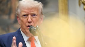 Donald Trump à la Maison Blanche, ce lundi 3 mars 2025.