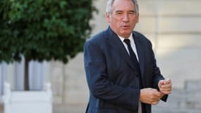 Le maire de Pau et président du Modem Francois Bayrou à l'Elysée, le 12 octobre 2021