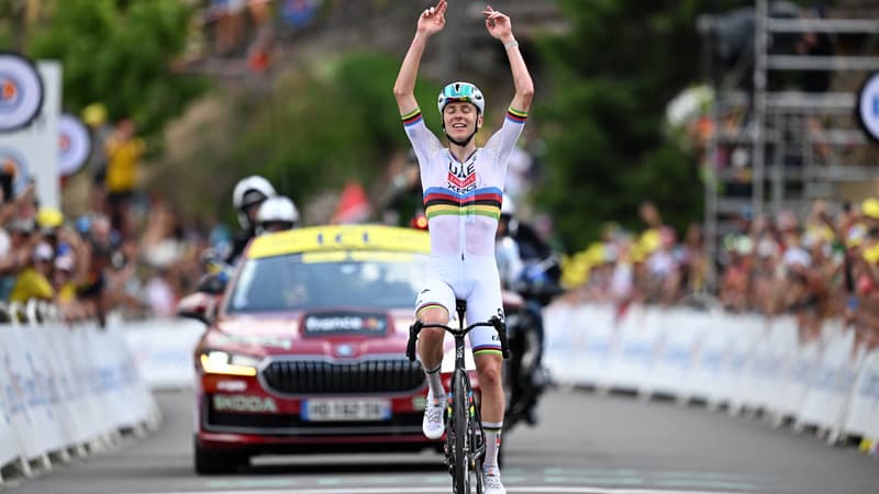Tadej Pogacar vainqueur de la 6e etape du Tour de France le 9 juillet 2026 2317906