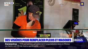 Coronavirus: à Champagne-au-Mont-d'Or, une boulangerie a choisi d'équiper tous ses salariés de visières anti-projections