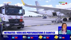 Retraites: vers des perturbations à l'aéroport Saint-Exupéry