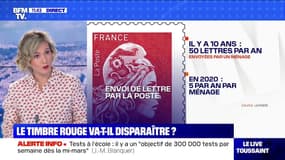 Le timbre rouge de La Poste va-t-il disparaître ? BFMTV répond à vos questions