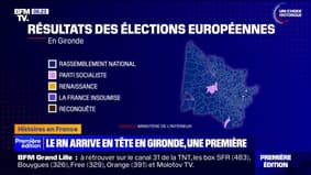 Européennes: la liste du RN arrive en tête en Gironde, une première