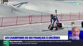Les champions du ski français s'entraînent à Orcières